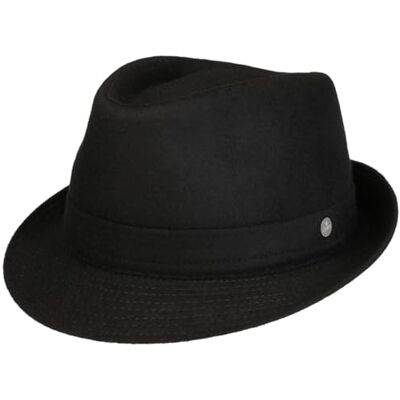 Lierys Aneb Chapeau Trilby Feutre Laine Teflon Impermeable Fedora Outdoor Made in Italy Unisexe Automne Hiver - Publicité Lierys Aneb Chapeau Trilby Feutre Laine Teflon Impermeable Fedora Outdoor Made in Italy Unisexe Automne Hiver - Publicité