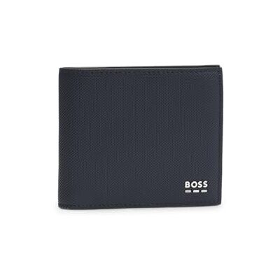 BOSS Cuir étui pour Carte de crédit Jinko 8 CC Card Holder Dark Blue Bleu Marine - Publicité BOSS Cuir étui pour Carte de crédit Jinko 8 CC Card Holder Dark Blue Bleu Marine - Publicité
