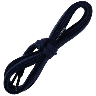 Les Lacets Français. Lacets plats et épais. Sneakers, Coton. Bleu Marine La Navale. 110cm FABRIQUE EN FRANCE - Publicité Les Lacets Français. Lacets plats et épais. Sneakers, Coton. Bleu Marine La Navale. 110cm FABRIQUE EN FRANCE - Publicité