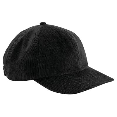 Beechfield B682 Casquette en Velours côtelé Heritage - Publicité Beechfield B682 Casquette en Velours côtelé Heritage - Publicité