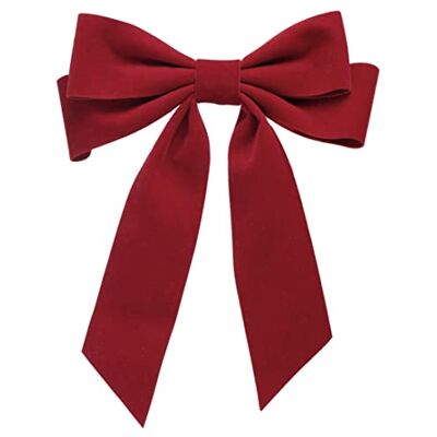 Wedhapy Clain de cheveux pour femmes Clips de coiffure Clips Velvet Coiffes Clips de nœud Grand Ribbon Satin Barpins Hair Hair Hair Barrette pour la fête Accessoires Red - Publicité Wedhapy Clain de cheveux pour femmes Clips de coiffure Clips Velvet Coiffes Clips de nœud Grand Ribbon Satin Barpins Hair Hair Hair Barrette pour la fête Accessoires Red - Publicité