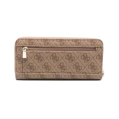Guess Brenton SLG Large Zip Around Wallet L Latte Logo - Publicité Guess Brenton SLG Large Zip Around Wallet L Latte Logo - Publicité