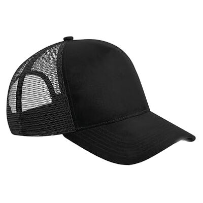 Beechfield B643 Casquette Filet en Daim réglable à l’arrière - Publicité Beechfield B643 Casquette Filet en Daim réglable à l’arrière - Publicité