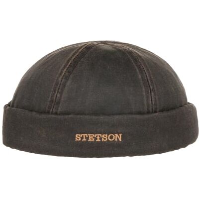 Stetson Old Cotton Casquette Docker pour Homme Aspect usé Casquette sans visière Bonnet en Coton pour Le Printemps/été Bonnet de Port - Publicité Stetson Old Cotton Casquette Docker pour Homme Aspect usé Casquette sans visière Bonnet en Coton pour Le Printemps/été Bonnet de Port - Publicité