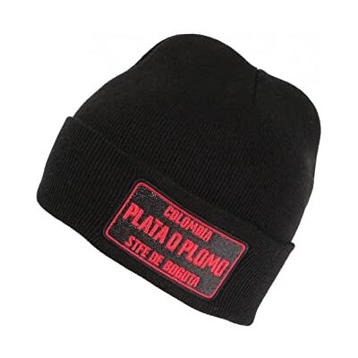 Hip Hop Honour Bonnet Plata O Plomo Rouge et Noir Strass Streetwear Fashion Colombia Taille Unique Rouge - Publicité Hip Hop Honour Bonnet Plata O Plomo Rouge et Noir Strass Streetwear Fashion Colombia Taille Unique Rouge - Publicité