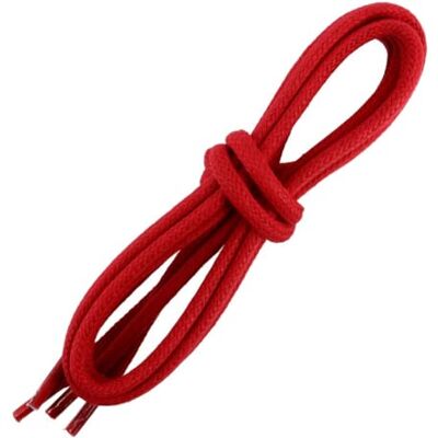 Les Lacets Français Lacets ronds et très épais 5mm 125cm 100% coton Couleur : Rouge Vermillon FABRIQUE EN FRANCE Entreprise Patrimoine Vivant - Publicité Les Lacets Français Lacets ronds et très épais 5mm 125cm 100% coton Couleur : Rouge Vermillon FABRIQUE EN FRANCE Entreprise Patrimoine Vivant - Publicité