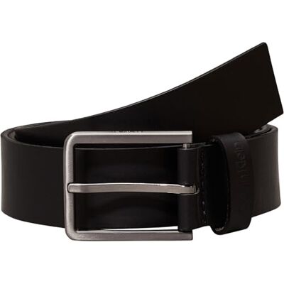 Calvin Klein Ceinture Homme 3,5 cm Essential Belt Cuir, Noir (Black), 95 cm - Publicité Calvin Klein Ceinture Homme 3,5 cm Essential Belt Cuir, Noir (Black), 95 cm - Publicité