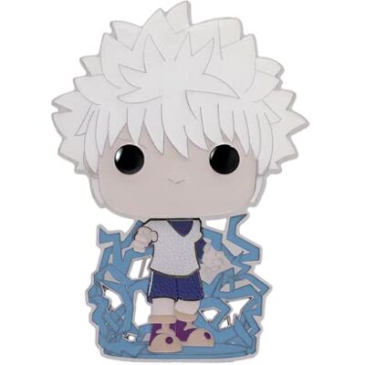 Funko Loungefly POP! Large Enamel Pin HUNTERxHUNTER: Killua Zoldyck Chase Group Hunter X Hunter (HXH) Pin en Émail Broche Fantaisie Mignonne à Collectionner pour les Sacs à Dos et Sacs - Publicité Funko Loungefly POP! Large Enamel Pin HUNTERxHUNTER: Killua Zoldyck Chase Group Hunter X Hunter (HXH) Pin en Émail Broche Fantaisie Mignonne à Collectionner pour les Sacs à Dos et Sacs - Publicité