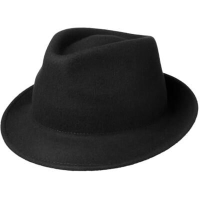 Lipodo CHAPEAUSHOP Trilby Chapeau Fabrique en Italie Unisexe Automne Hiver - Publicité Lipodo CHAPEAUSHOP Trilby Chapeau Fabrique en Italie Unisexe Automne Hiver - Publicité