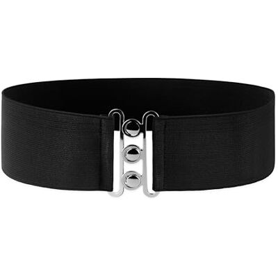 BlackButterfly Ceinture Élastique 3 Pouces Large (Noir, XXL) - Publicité BlackButterfly Ceinture Élastique 3 Pouces Large (Noir, XXL) - Publicité