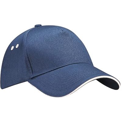 Beechfield Casquette Ultimate Adulte (Taille Unique) (Bleu Marine/Gris Clair) - Publicité Beechfield Casquette Ultimate Adulte (Taille Unique) (Bleu Marine/Gris Clair) - Publicité
