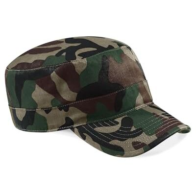 Beechfield Casquette Militaire Camouflage B33 - Publicité Beechfield Casquette Militaire Camouflage B33 - Publicité
