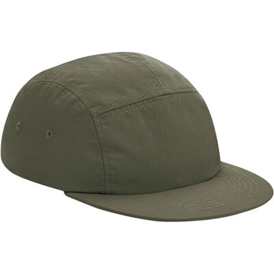 Beechfield Outdoor 5-Panel Camper Cap Olive Green One Size - Publicité Beechfield Outdoor 5-Panel Camper Cap Olive Green One Size - Publicité