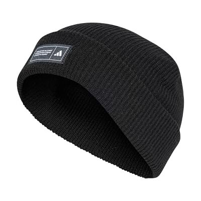 Adidas Mixte Essentials Cuffed Beanie, Black/White, M - Publicité Adidas Mixte Essentials Cuffed Beanie, Black/White, M - Publicité