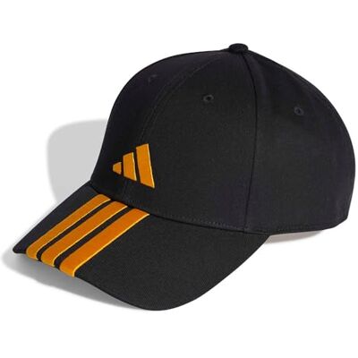 Adidas Unisex Bball 3S Cap New Logo, Black/Collegiate Gold, M-L - Publicité Adidas Unisex Bball 3S Cap New Logo, Black/Collegiate Gold, M-L - Publicité