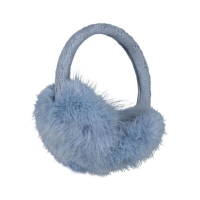 Barts Fur Earmuffs Bleu Clair Cache-Oreilles - Publicité Barts Fur Earmuffs Bleu Clair Cache-Oreilles - Publicité