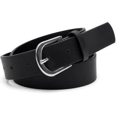 BlackButterfly Femmes Véritable 100% Cuir Ceinture de Jeans (Noir, XL) - Publicité BlackButterfly Femmes Véritable 100% Cuir Ceinture de Jeans (Noir, XL) - Publicité