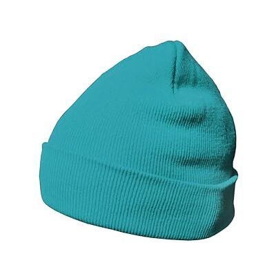 DonDon Bonnet Beanie pour l'hiver avec design classique et moderne, Turquoise Taille unique - Publicité DonDon Bonnet Beanie pour l'hiver avec design classique et moderne, Turquoise Taille unique - Publicité