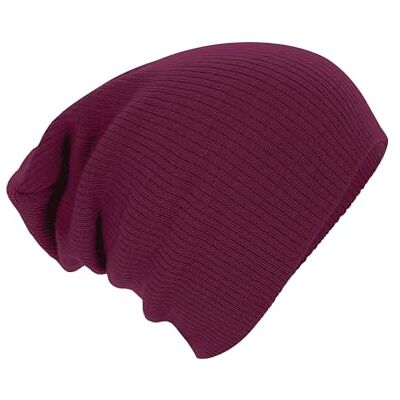 Beechfield Bonnet Adulte (Taille Unique) (Bordeaux) - Publicité Beechfield Bonnet Adulte (Taille Unique) (Bordeaux) - Publicité