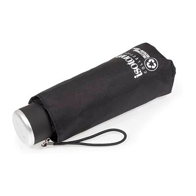 Isotoner Parapluie Femme Mini Pliable, noir, Taille unique - Publicité Isotoner Parapluie Femme Mini Pliable, noir, Taille unique - Publicité