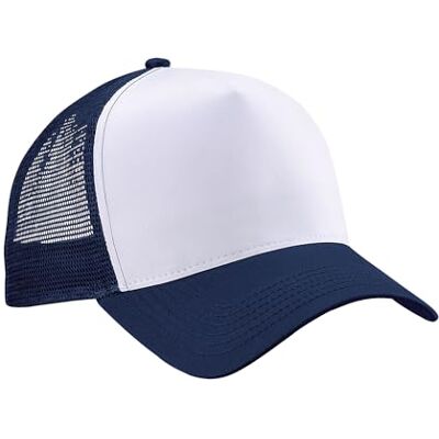 Beechfield Casquette Trucker Adulte (Taille Unique) (Bleu Marine/Blanc) - Publicité Beechfield Casquette Trucker Adulte (Taille Unique) (Bleu Marine/Blanc) - Publicité