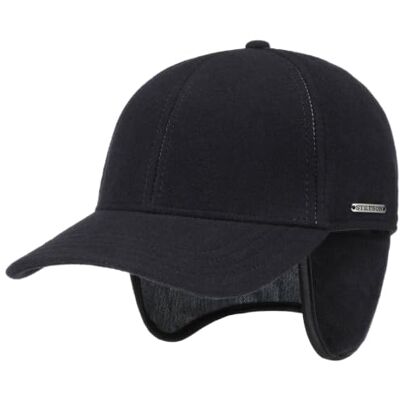 Stetson Casquette Vaby Earflap Homme Laine pour l'hiver Ferme a l’Arriere, avec Visiere, Oreillettes, Doublure, Doublure Automne-Hiver Hiver L (58-59 cm) Bleu Fonce - Publicité Stetson Casquette Vaby Earflap Homme Laine pour l'hiver Ferme a l’Arriere, avec Visiere, Oreillettes, Doublure, Doublure Automne-Hiver Hiver L (58-59 cm) Bleu Fonce - Publicité