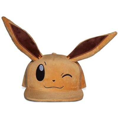 Difuzed Pokemon Winking Eevee Novelty Casquette De Baseball Size One Size - Publicité Difuzed Pokemon Winking Eevee Novelty Casquette De Baseball Size One Size - Publicité