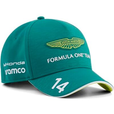 Puma Aston Martin 2026 Casquette Team Enfant Alonso – Vert – Taille Unique - Publicité Puma Aston Martin 2026 Casquette Team Enfant Alonso – Vert – Taille Unique - Publicité