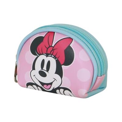 Disney Minnie Mouse Ribbon-Porte-Monnaie Ovale Casual, Rose, 12 x 9 cm - Publicité Disney Minnie Mouse Ribbon-Porte-Monnaie Ovale Casual, Rose, 12 x 9 cm - Publicité