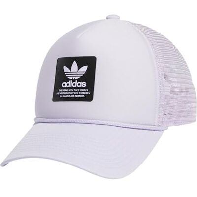 Adidas Originals Dispatch Trucker Casquette de camionneur 5 panneaux en maille avec sangle arri re r glable, Argent /gris/noir, taille unique - Publicité Adidas Originals Dispatch Trucker Casquette de camionneur 5 panneaux en maille avec sangle arri re r glable, Argent /gris/noir, taille unique - Publicité