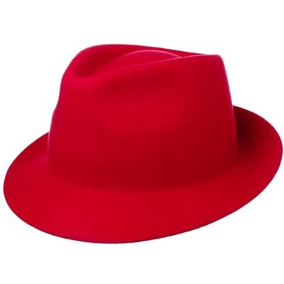 Lipodo CHAPEAUSHOP Trilby Chapeau Fabrique en Italie Unisexe Automne Hiver - Publicité Lipodo CHAPEAUSHOP Trilby Chapeau Fabrique en Italie Unisexe Automne Hiver - Publicité