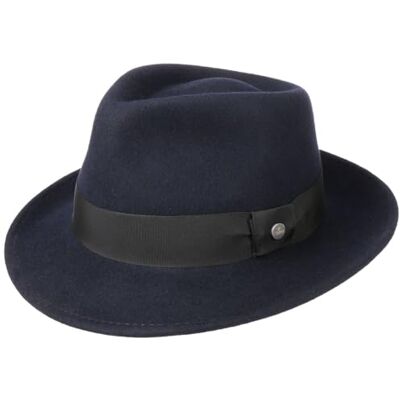 Lierys Chapeau City en Feutre Laine Femme/Homme pour Homme de mafieux Bogart avec Ruban Gros Grain Printemps-ete Printemps Ete Automne Hiver XL (60-61 cm) Bleu - Publicité Lierys Chapeau City en Feutre Laine Femme/Homme pour Homme de mafieux Bogart avec Ruban Gros Grain Printemps-ete Printemps Ete Automne Hiver XL (60-61 cm) Bleu - Publicité