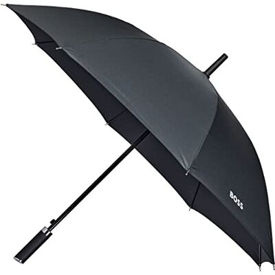 HUGO BOSS Parapluie Noir Loop Black 103 cm - Publicité HUGO BOSS Parapluie Noir Loop Black 103 cm - Publicité
