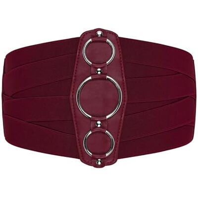 BlackButterfly 7 Pouces de Large Treillis Élastique Ceintur (Rouge, XXL) - Publicité BlackButterfly 7 Pouces de Large Treillis Élastique Ceintur (Rouge, XXL) - Publicité