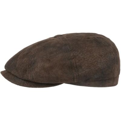 Stetson Hatteras Casquette Pigskin Vintage Huit Pans Ballonmütze Flatcap Newsboy Made in EU Homme Ete Hiver - Publicité Stetson Hatteras Casquette Pigskin Vintage Huit Pans Ballonmütze Flatcap Newsboy Made in EU Homme Ete Hiver - Publicité