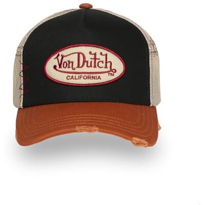 Von Dutch Casquette Homme & Femme, Trucker Used, Noir 09 - Publicité Von Dutch Casquette Homme & Femme, Trucker Used, Noir 09 - Publicité