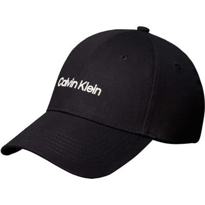 Calvin Klein Casquette de Baseball avec Logo brodé pour Femme, Noir, Taille Unique - Publicité Calvin Klein Casquette de Baseball avec Logo brodé pour Femme, Noir, Taille Unique - Publicité