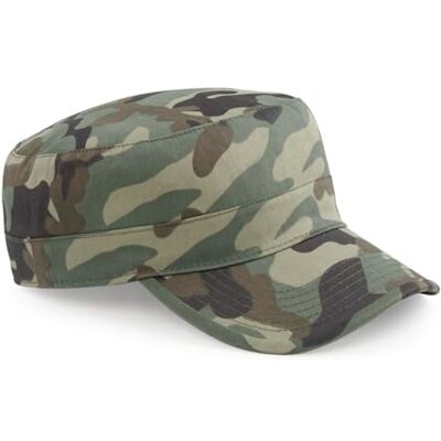 Beechfield Casquette Militaire Camouflage B33 - Publicité Beechfield Casquette Militaire Camouflage B33 - Publicité