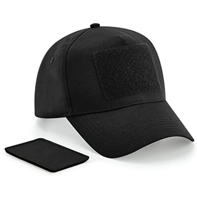 Beechfield Removable Patch 5 Panel Cap Casquette Unisexe Adulte - Publicité Beechfield Removable Patch 5 Panel Cap Casquette Unisexe Adulte - Publicité