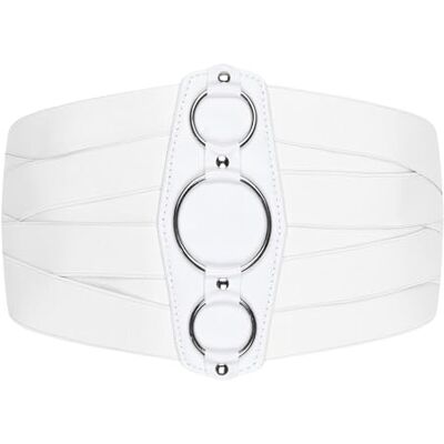 BlackButterfly 7 Pouces de Large Treillis Élastique Ceintur (Blanc, M) - Publicité BlackButterfly 7 Pouces de Large Treillis Élastique Ceintur (Blanc, M) - Publicité