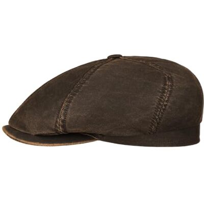 Stetson Casquette Brooklin Old Cotton Homme Gavroche en Coton D'Ete avec Visiere, Visiere Printemps-ete Ete M (56-57 cm) Marron - Publicité Stetson Casquette Brooklin Old Cotton Homme Gavroche en Coton D'Ete avec Visiere, Visiere Printemps-ete Ete M (56-57 cm) Marron - Publicité
