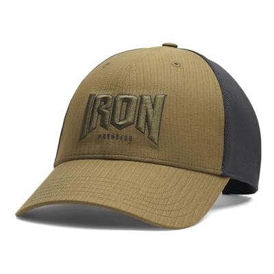 Under Armour Project Rock Trucker Hat Chapeau, (308) Expedition Vert/Noir/Noir, Taille Unique Homme - Publicité Under Armour Project Rock Trucker Hat Chapeau, (308) Expedition Vert/Noir/Noir, Taille Unique Homme - Publicité