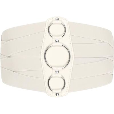 BlackButterfly 7 Pouces de Large Treillis Élastique Ceintur (Beige, M) - Publicité BlackButterfly 7 Pouces de Large Treillis Élastique Ceintur (Beige, M) - Publicité