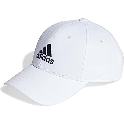 Adidas Mixte Cotton Twill Baseball Cap, White / Black, M - Publicité Adidas Mixte Cotton Twill Baseball Cap, White / Black, M - Publicité
