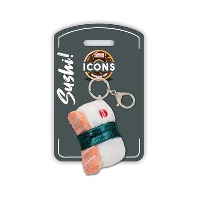 Trudi Sushi Porte-clés Peluche, idée Cadeau, Gadget Touristique 7X5X4cm Taille XXS Icons modèle 68807 - Publicité Trudi Sushi Porte-clés Peluche, idée Cadeau, Gadget Touristique 7X5X4cm Taille XXS Icons modèle 68807 - Publicité
