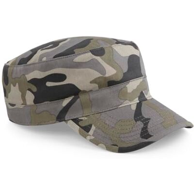 Beechfield Casquette Militaire Camouflage B33 - Publicité Beechfield Casquette Militaire Camouflage B33 - Publicité