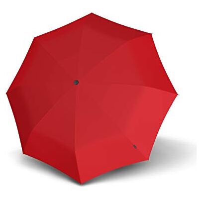 Knirps parapluie de poche I.050 Medium Manual Poignée brevetée – Forme plate Windproof Rouge - Publicité Knirps parapluie de poche I.050 Medium Manual Poignée brevetée – Forme plate Windproof Rouge - Publicité