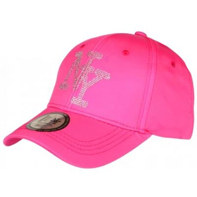 Hip Hop Honour Casquette NY Rose Strass Paillettes Fashion Tendance Basebal Stazky - Publicité Hip Hop Honour Casquette NY Rose Strass Paillettes Fashion Tendance Basebal Stazky - Publicité