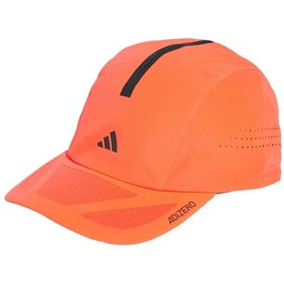 Adidas Unisex RUNNINGxADIZERO Lightweight Cap Climacool, Lucid Red/Black, S-M - Publicité Adidas Unisex RUNNINGxADIZERO Lightweight Cap Climacool, Lucid Red/Black, S-M - Publicité
