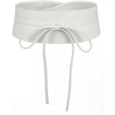 BlackButterfly Obi Ficeler Vintage Ceinture Cinch (Blanc, Taille unique) - Publicité BlackButterfly Obi Ficeler Vintage Ceinture Cinch (Blanc, Taille unique) - Publicité